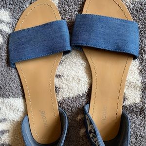 Beautiful Blue Nicole Sandals